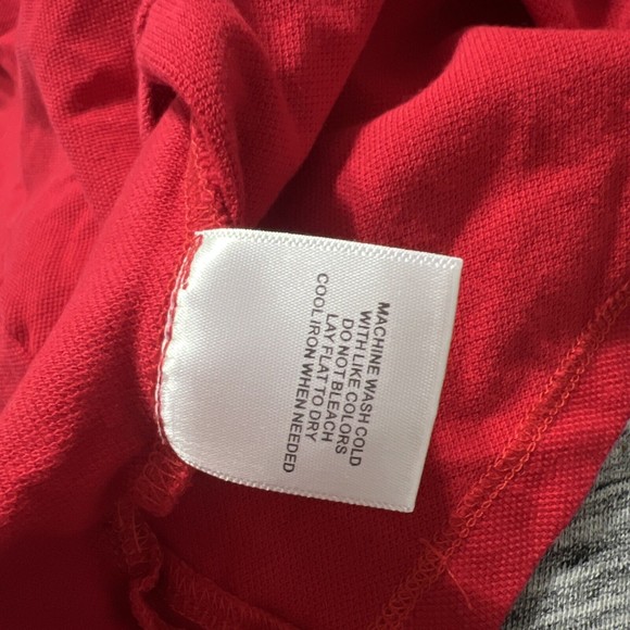 ModCloth red key hole cap sleeve polo‎ collared short sleeve XS - Picture 7 of 7